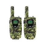 Nedis wltk0610bk walkie talkie set 2 handsets tot 6 km frequentiekanalen: 8 ptt / vox tot 3 uur koptelefoonoutput 2 headsets zwart