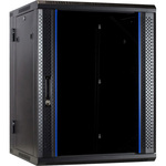 DSI 12U wandkast (kantelbaar) met glazen deur - DS6612-DOUBLE server rack 600 x 600 x 635mm
