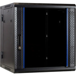 DSI 18U witte wandkast met glazen deur - DS6618W-WAND server rack 600 x 600 x 900mm