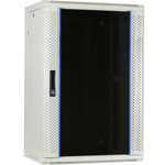 DSI 6U wandkast (kantelbaar) met glazen deur - DS6606-DOUBLE server rack 600 x 600 x 368mm