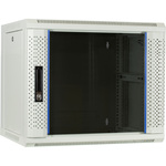 DSI 12U witte wandkast met glazen deur - DS6412W server rack 600 x 450 x 635mm