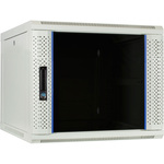 DSI 12U witte wandkast met glazen deur - DS6612W server rack 600 x 600 x 635mm