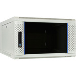 DSI 6U witte wandkast met glazen deur - DS6606W server rack 600 x 600 x 368mm