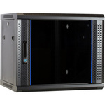 DSI 9U wandkast met glazen deur - DS6609 server rack 600 x 600 x 500mm