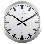 M601508 Wandklok Zendergestuurd 40 cm Aluminium