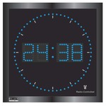 Balance 306874 Wandklok 60 Cm Analoog Zwart