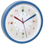 NeXtime klok 3108bl birdy, 24.5x25.5x9.8 cm, wall, blue/ white