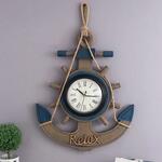 NeXtime NX-7352 Wandklok NXt Alpalca Dia 30cm Kunststof Blauw