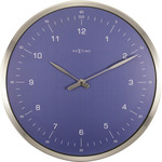 NeXtime NX-7356 Wandklok NXt Apollo Dia 30cm Kunststof Blauw