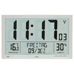 AMS 5888 Wandklok Zendergestuurd, Hygrometer en Thermometer