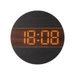 G218B Houten woonkamer digitale display klok woondecoratie wandklok