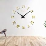 40 inch Creative Living Room Decoratieve Tikkende Wandklok (Goud)