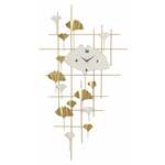 Ronde wandklok | Diameter 30 cm | Eenvoudig te lezen cijfers | Goud