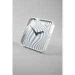 Unilux Wave wandklok, radiogestuurd, diameter 30 cm, grijs-wit