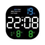 NeXtime NE-3314GC Wandklok Dia 40cm Groen Glas/Aluminium Classy Medium