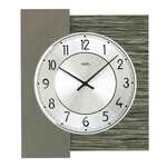 AMS W7439 Wandklok met slinger Hout/Aluminium 67 cm hoog
