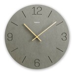 AMS W9612 Wandklok Design houtafgewerkt 40 cm