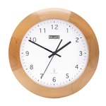 Nedis clwa002wd30 ronde wandklok diameter 30 cm hout