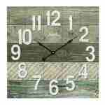 Wandklok Piraat Hout 21x29cm Op AA Batterij