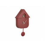 Karlsson Wandklok Modern Cuckoo - Oker Rood