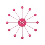 Karlsson Wandklok Funky Spider - Roze
