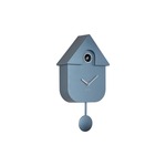 Karlsson Wandklok Modern Cuckoo - Metallic Donker Blauw
