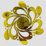 TFA Dostmann 60.3047.14 Kwarts Wandklok 35 cm x 3.5 cm Zeeblauw