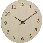 Mebus 06992 Wandklok Kwarts 25.5 cm Zilver