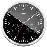 Mebus 56731 Wandklok Kwarts 25 cm x 4 cm Zilver