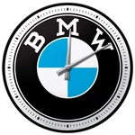 Wandklok BMW Logo