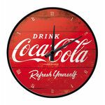 Wandklok Coca-Cola Refresh