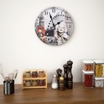 VidaXL Wandklok vintage stijl marilyn monroe 30 cm