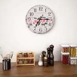 VidaXL Wandklok vintage stijl 60 cm meerkleurig