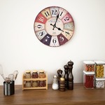 VidaXL Wandklok vintage stijl 30 cm uk