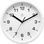 NeXtime nx-7321wi wandklok nxt diameter 20cm kunststof wit, witte wijzerplaat