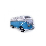 Wandklok Volkswagen Bus Classic Blue