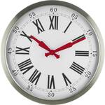 EUROTIME 59002-07 Wandklok Zendergestuurd 30 cm Zilver
