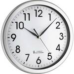 TFA Dostmann 60.3529.02 Wandklok Zendergestuurd 22 cm x 4.5 cm Aluminium Slepend uurwerk (geluidsloos), Energiebesparingsfunctie