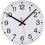 Mebus 52825 Wandklok Zendergestuurd 260 mm x 42 mm Zwart