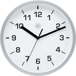 EUROTIME 59002-07 Wandklok Zendergestuurd 30 cm Zilver