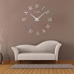 MAULstep wandklok, radiogestuurd, diameter 20 x 5 cm, kunststof kader, zilver