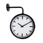Mebus 52825 Wandklok Zendergestuurd 260 mm x 42 mm Zwart
