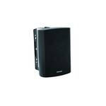 Monacor WALL-06T/SW PA-wandluidspreker 4 W Zwart 1 stuk(s)