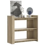 Clayre & Eef Sidetable 100x40x84 cm Wit Hout Wandtafel Wit Wandtafel