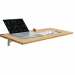 Clayre & Eef Sidetable 120x38x85 Cm Grijs Hout Wandtafel Haltafel Console Tafel Grijs Wandtafel Haltafel
