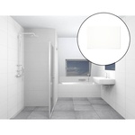 Wandtegel Mat Wit 25X40 cm Profiker