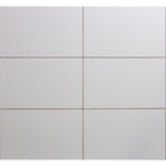 Marazzi Stream Wandtegel 20x50cm 8.5mm White 1749881