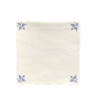Terre d'Azur Friesland wandtegel met decor 13x13cm ivoor