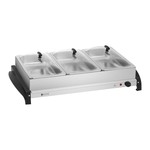 Buffetwarmer - 3 x 2 liter - 400 W