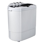 mini wasmachine - halfautomaat - met apart centrifugeren - 5 kg - 280 W